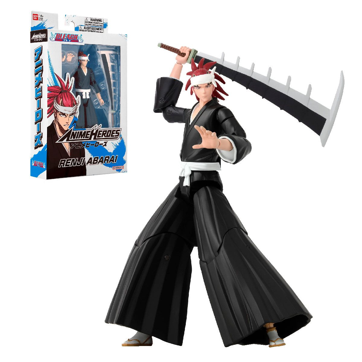 Figura 17 Cms Legendaria Anime Heroes Bleach - Abarai Renji